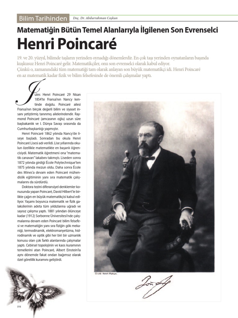 Henri Poincare | PDF