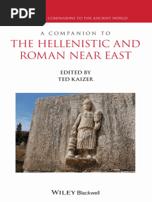 A Companion To The Hellenistic and Roman Near East