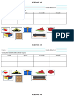 Science Activity Sheets - Week 3