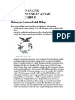 Hubungan Saling Ketergantungan Antar Makhluk Hidup