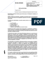 Circular Elecciones 3er y 4to Grado Comunal ? Ministrio Del Interio