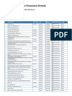 Reporte Informacion Financiera Periodo