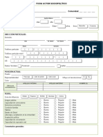 FICHA DE Actores - Sociopoliticos