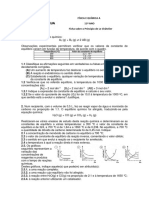 Princípio de Le Châtelier em equilíbrios químicos