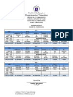 Sample Scheduling Task