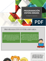 Programación Entera Binara