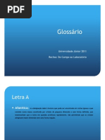 As rochas do campo ao laboratório- glossário