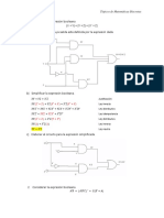 Simplificar y Circuito Combinacional