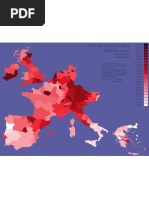 GDP Per Capita by Region 2006, Eurozone, ex-GDR excluded