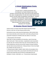 Download 20 Amalan Murah Rezeki by Raden Mas Syahid Maulana SN59596310 doc pdf
