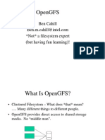 Opengfs: Ben Cahill Not A Filesystem Expert (But Having Fun Learning) !