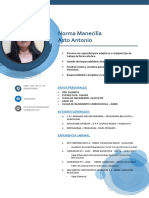 Norma Manecilia Asto Antonio CV