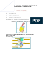 Carretera X-Y: Diseño vial entre progresivas 0+000 y 20+675