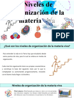 4.-Niveles de Organización de La Materia Viva