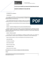 Decreto Supremo Nâº 025-2007-Em Electrificacion Rural