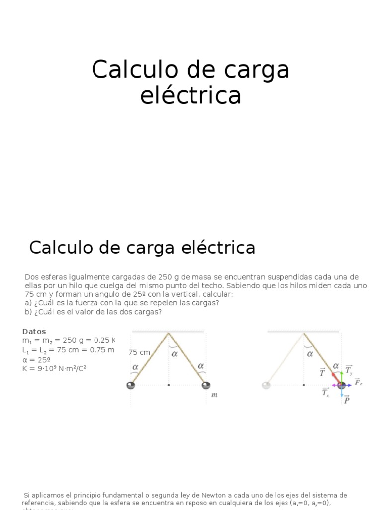 Calculo de Carga Electrica PDF