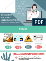 SOSIALISASI KESELAMATAN PASIEN