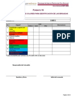 CODIGO - COLORES - BRIGADAS y Conntrol de EPP