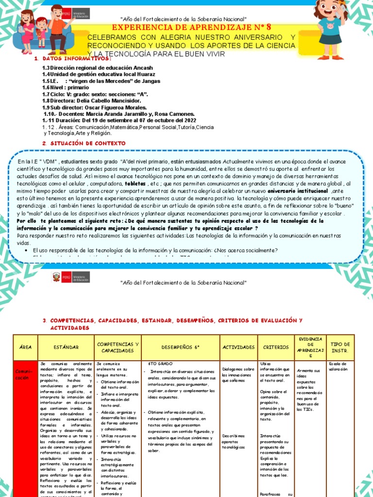 Uso Responsable de TIC en Educación | PDF | Números | Decimal