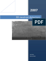3D Neutron Detector Properties and Performance Simulations and Measurements