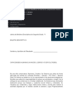 Criterios Que Se Evalúan para Identificar El Nivel de La Comprensión Lectora