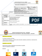 Ses - Aprend.14.escribir Algunas Palabras Relacionadas A Las Lecturas Dadas.