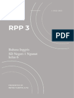 Bahasa Inggris SD Negeri 1 Ngunut Kelas 6: 1 J U Li 2 02 2