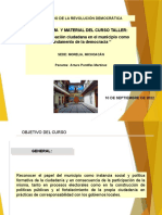 La Participación Política en El Municipio Como Fundamento de La Democracia