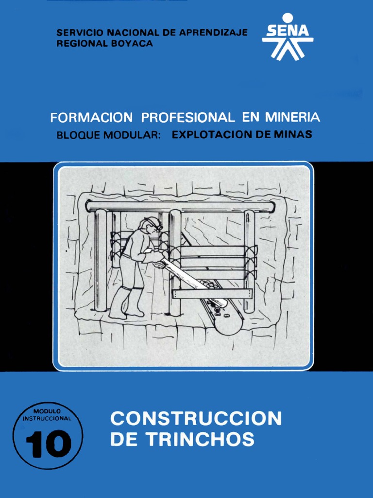 Construcción y Tipos de Trinchos | PDF | Minería | Minerales