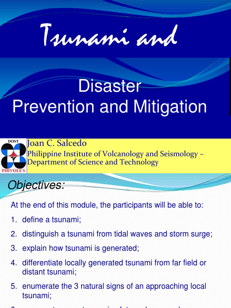 Module 6 Tsunami Jcsalcedo 2021 Pdf Tsunami Plate Tectonics