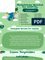 Kel 4 - Penanganan Bencana Pre Hospital