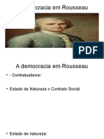 Democracia em Rousseau