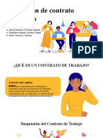 Suspención de Contrato de Trabajo