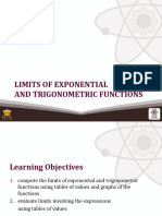 Limits of Exponential and Trigonometric Functions