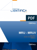 Sem-03 - Sesión-02 - Mru - Mruv - CLV 2021-Ii Teoría