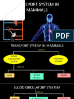 Transport in Humans - Blood Vessels & Blood LLo - Updated