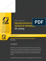 Informativo Técnico - EAC Priming Imprimação CBB