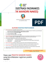 Registrasi Praktik Mandiri