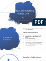 5 Pruebas de Hipótesis