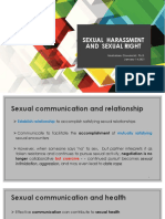 SEXUAL HARASSMENT AND COMMUNICATION