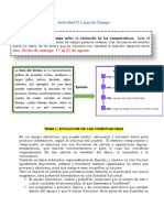 Evolución Computadoras Línea Tiempo