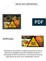 Agrotóxicos em alimentos: impactos e alternativas