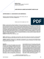 KINETICS OF APRICOT THIN LAYER DRYING IN A MIXED AND INDIRECT MODE SOLAR