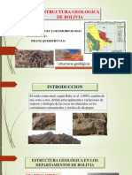 Estructura Geologica de Bolivia