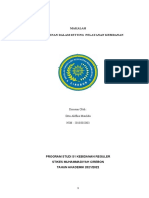 Makalah Kepemimpinan Dalam Setting Pelayanan Kebidanan Dita Alifhia.M