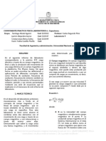 Capacitores y movimiento de cargas en campos magnéticos