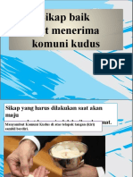 Sikap saat Komuni Kudus