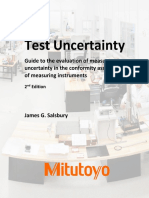 Test Uncertainty 2nd Ed Salsbury