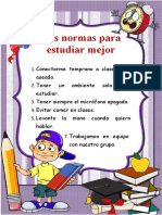 Normas para Estudiar Mejor