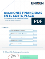 UNIDAD II - DECISIONES FINANCIERAS A CORTO PLAZO v.2